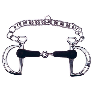 Spaans bit Feeling met gebroken rubberen scharen