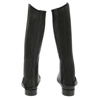 Mini-chaps Equithème cuir Noir