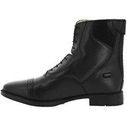 Boots Equithème Confort extrême à lacets Noir