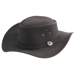 Chapeau RANDOL'S Huilé Noir Chapeau RANDOL'S Huilé Noir