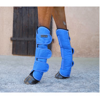 Guêtres de transport Equithème Tyrex 1200 D Bleu / noir