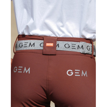 Pantalon GEM Cooper femme Chocolat Marron