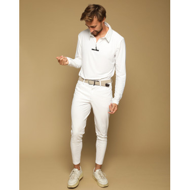 Pantalon GEM Homme Blanc Pantalon GEM Homme Blanc