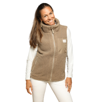 Veste On GEM sans manches femme Châtaigne Marron