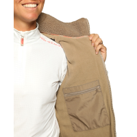 Dames bodywarmer On GEM zonder mouwen Kastanje Bruin