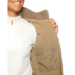 Dames bodywarmer On GEM zonder mouwen Kastanje Bruin Dames bodywarmer On GEM zonder mouwen Kastanje Bruin