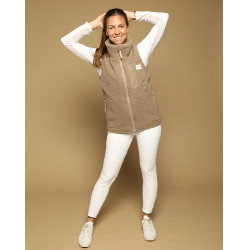 Dames bodywarmer On GEM zonder mouwen Kastanje Bruin Dames bodywarmer On GEM zonder mouwen Kastanje Bruin