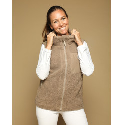 Dames bodywarmer On GEM zonder mouwen Kastanje Bruin Dames bodywarmer On GEM zonder mouwen Kastanje Bruin