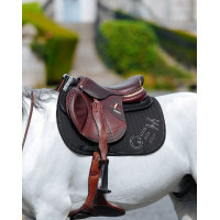 Tapis de selle GEM Lucky Noir