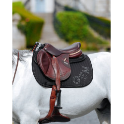 Tapis de selle GEM Lucky Noir