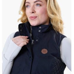 Veste sans manches Horseware Newmarket femme Marine Bleu marine