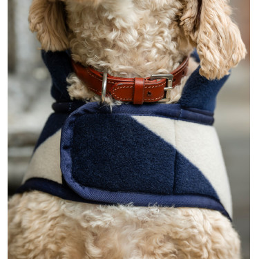 Couverture polaire Horseware Newmarket pour chien Marine witney Bleu marine