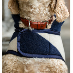 Horseware Newmarket fleecedeken voor hond Marine witney Marineblauw