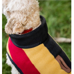 Couverture polaire Horseware Newmarket pour chien Or blanc