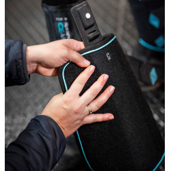 Guêtres Horseware Ice-Vibe Noir / aqua