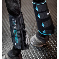 Guêtres Horseware Ice-Vibe Noir / aqua