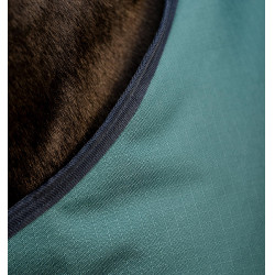 Couverture Horseware Amigo Ripstop 900D Turnout 100g Vert dynastie / marine / argent Couverture Horseware Amigo Ripstop 900D Turnout 100g Vert dynastie / marine / argent