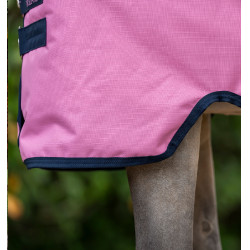 Couverture Horseware Amigo Ripstop 900D Plus Poney Turnout 100g Rose / rose / marine