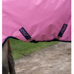 Couverture Horseware Amigo Ripstop 900D Plus Poney Turnout 100g Rose / rose / marine