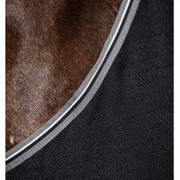 Horseware Rambo boxdeken microvezel voering Zwart / storm / zilvergrijs