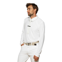 Polo de concours GEM Homme Blanc