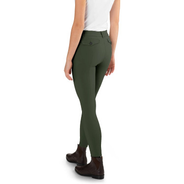 Pantalon Ego7 Jumping PT femme Kaki