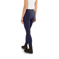 Damesrijbroek Ego7 Jumping PT Marine Marineblauw