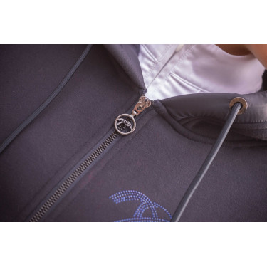 Sweat Fluore Pénélope Marine Bleu marine