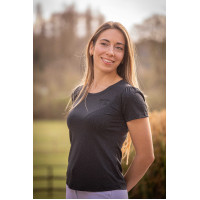 T-shirt Pénélope Techty manches courtes Écru Blanc