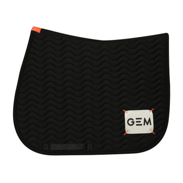 GEM Touc Touc springzadelpad Zwart / écru