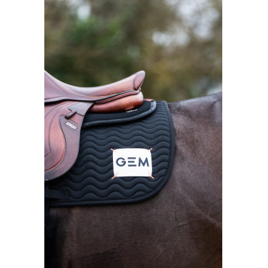 GEM Touc Touc springzadelpad Zwart / écru