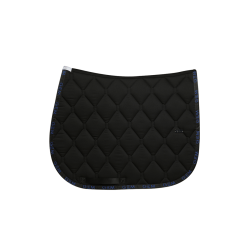 Tapijt GEM Love Zwart / koningsblauw