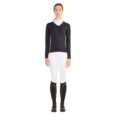 Pull col V Ego7 Vic femme