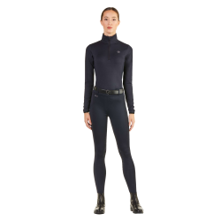 Ego7 Tita dames technische T-shirt met lange mouwen Marine Marineblauw