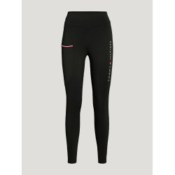 Legging Tommy Hilfiger Equestrian Elmira femme full grip Noir