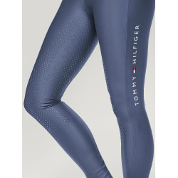 Pantalon Tommy Hilfiger Equestrian Highland Hybrid femme full grip Indigo délavé Bleu