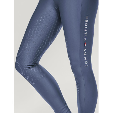 Tommy Hilfiger Equestrian Highland Hybrid damesrijbroek met full grip Verbleekt indigo Blauw