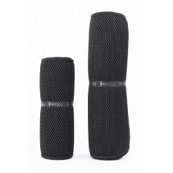 Set de 2 sous bandages 3D mesh velours ProConfort Pilmo Noir