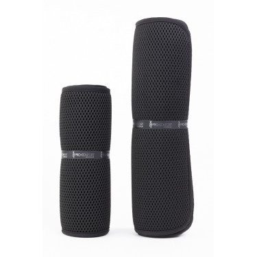 Set de 2 sous bandages 3D mesh velours ProConfort Pilmo Noir