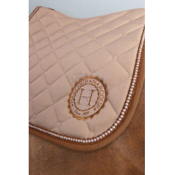 Tapis de selle Harcour Etoile perlée Champagne Beige