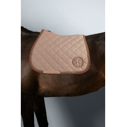 Tapis de selle Harcour Etoile perlée Champagne Beige