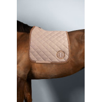 Tapis de selle Harcour Etoile perlée Champagne Beige