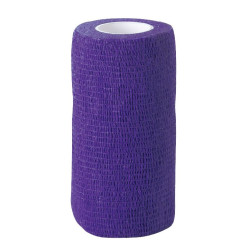 Bandage auto-adhésif 10 cm EquiLASTIC Kerbl Lila
