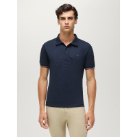 Polo manches courtes Davis Tommy Hilfiger Equestrian homme Desert sky Bleu Polo manches courtes Davis Tommy Hilfiger Equestrian homme Desert sky Bleu