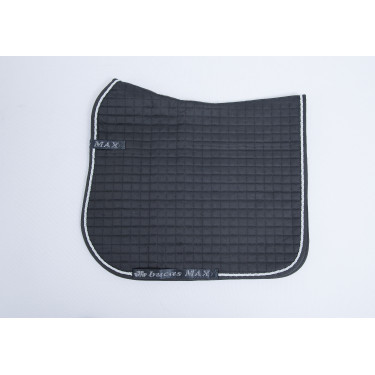 Tapis de selle Bucas logo Max Dressage Noir / argent