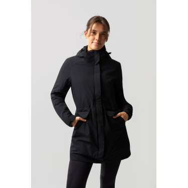 Parka doudoune 3 en 1 Horze Isabella femme Noir