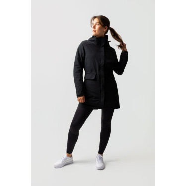 Parka doudoune 3 en 1 Horze Isabella femme Noir