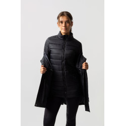 Parka doudoune 3 en 1 Horze Isabella femme Noir