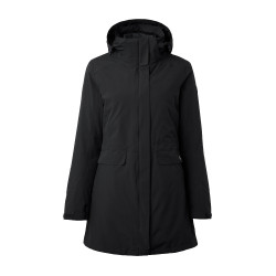 3-in-1 donsjas parka Horze Isabella dames Zwart