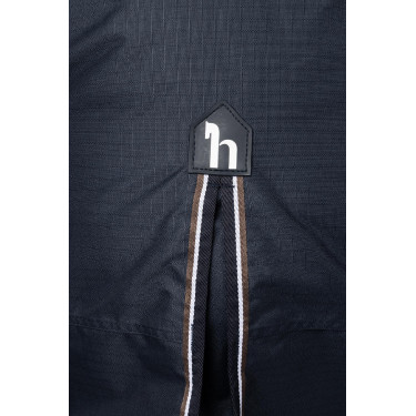 Couverture imperméable Glasgow 100 g Horze Myrtille Gris Couverture imperméable Glasgow 100 g Horze Myrtille Gris